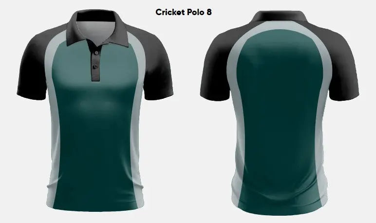 Custom Sublimated Cricket Polo Shirt CRKS03 Flash Uniforms